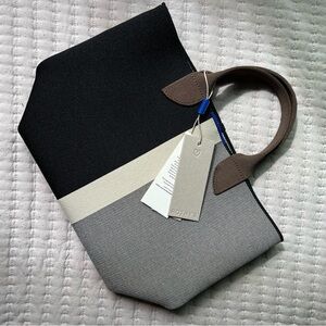 Rothy’s petite tote in portobello stripe NWT